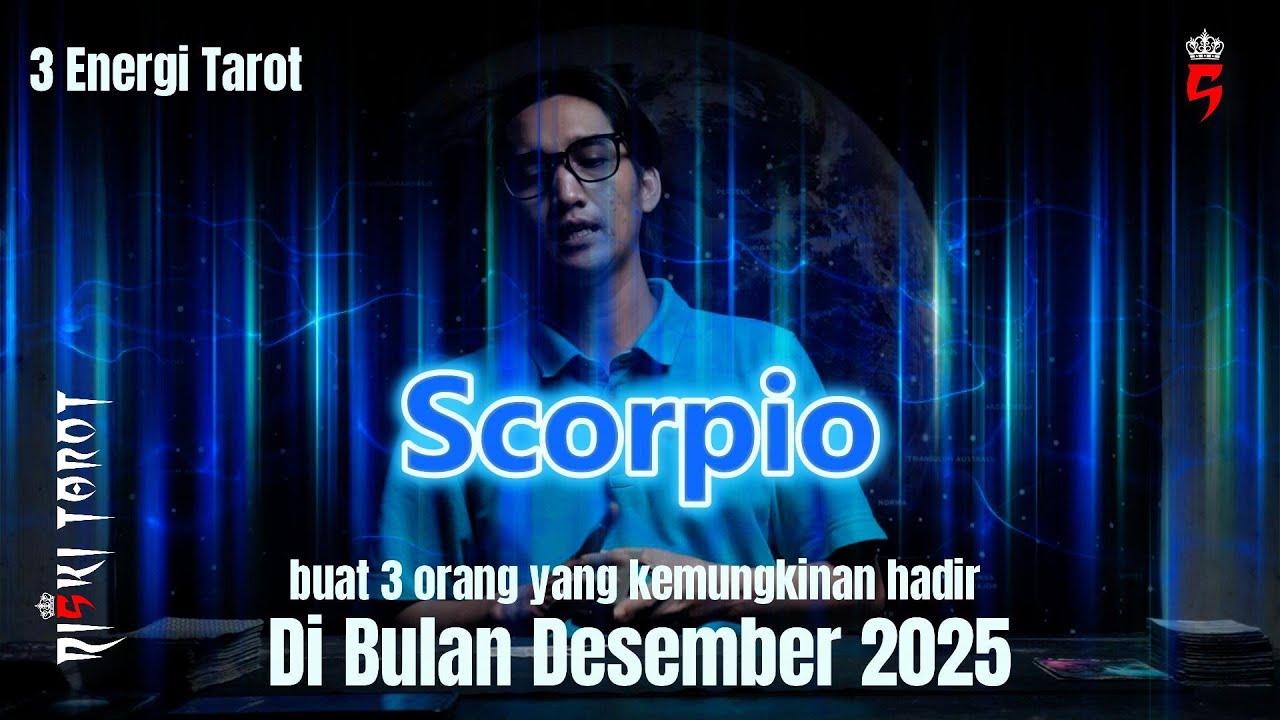 Zodiak Scorpio siapa yang akan hadir di kehidupannya dari 3 energi tarot di bulan Desember 2025