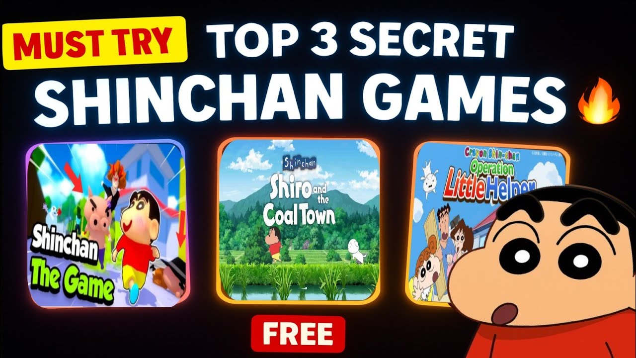 Secret Sinchan Game You Missed