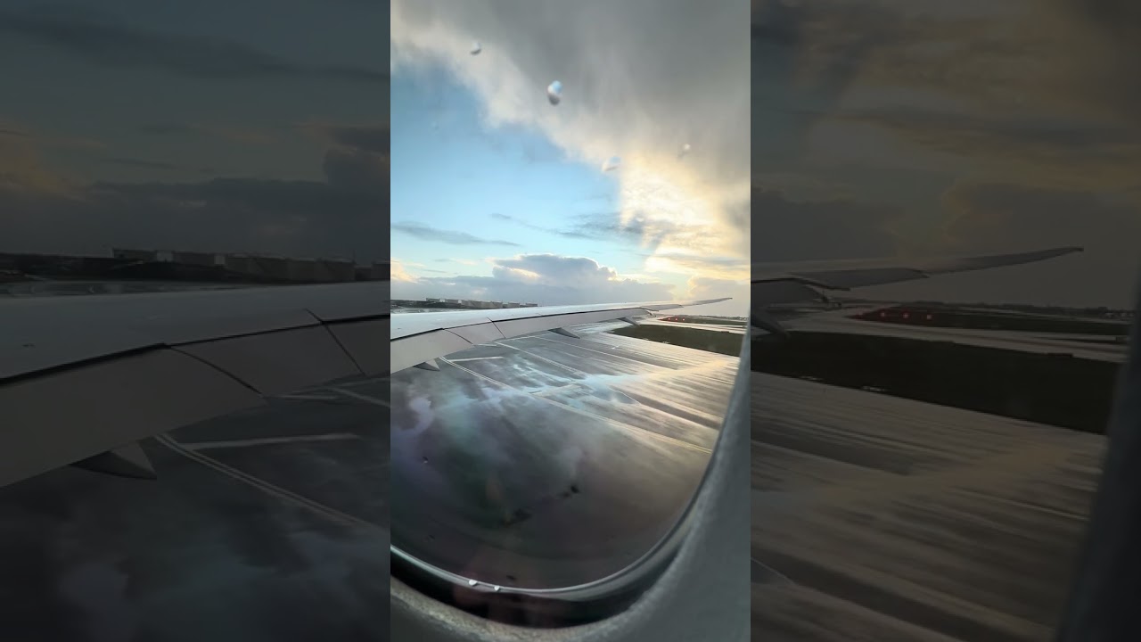 Amsterdam to Hyderabad Takeoff