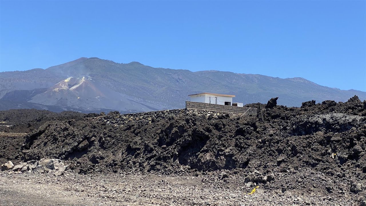 La Palma - Conduciendo la LP-213 reconstruida de Las Norias a La Laguna - Vista Panorámica 360 - 4K