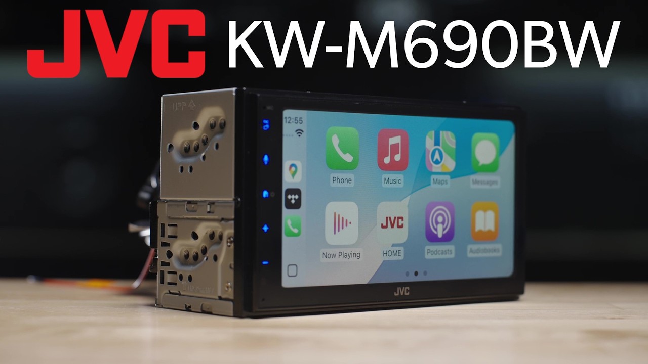 JVC KW-M690BW touchscreen in-dash receiver | Crutchfield