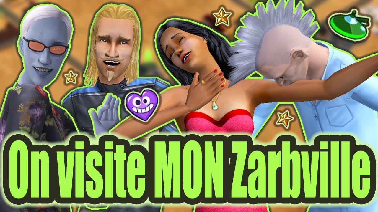 On visite MON Zarbville enfin plutôt le nôtre ! Plus d'une année de Let's Play! # Zarbville I Sims 2