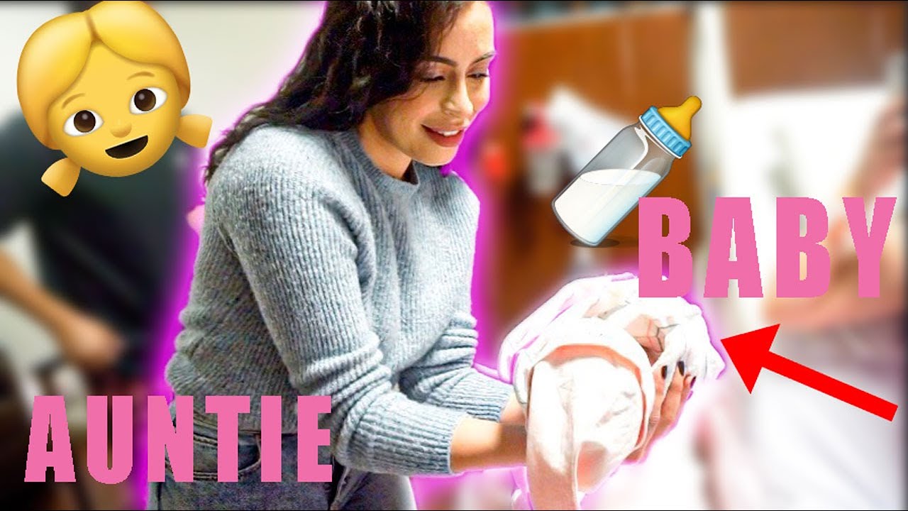 BECOMING AN AUNTIE FIRST TIME EVER!! (EMOTIONAL)