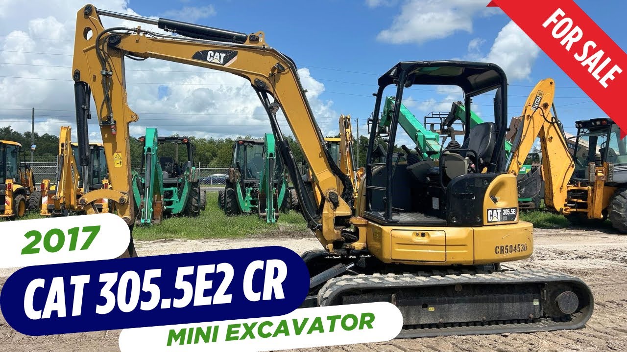 2017 Caterpillar 305.5E2 CR For Sale