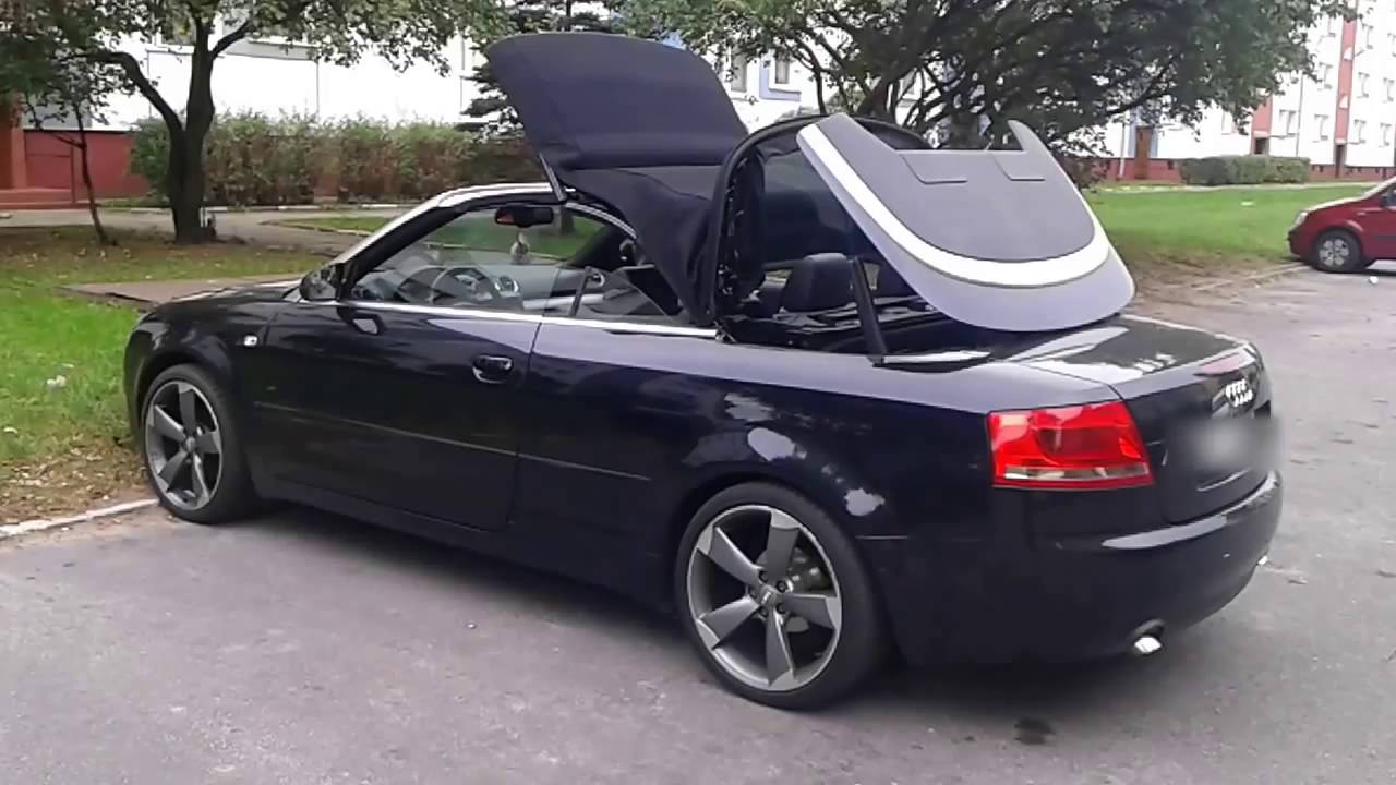 Easy remote roof module for Audi A4 B6/B7 cabrio/convertible - opening