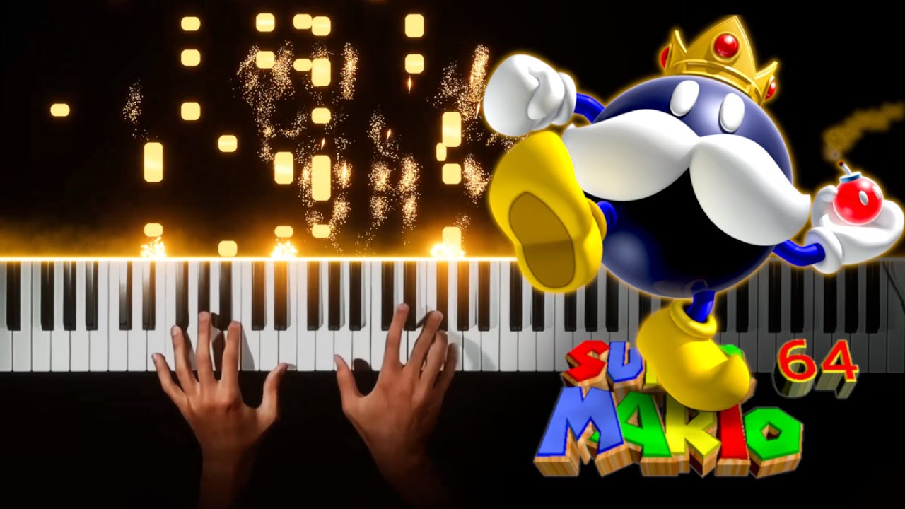 Bob-Omb Battlefield - Super Mario 64 OST【Piano Cover】