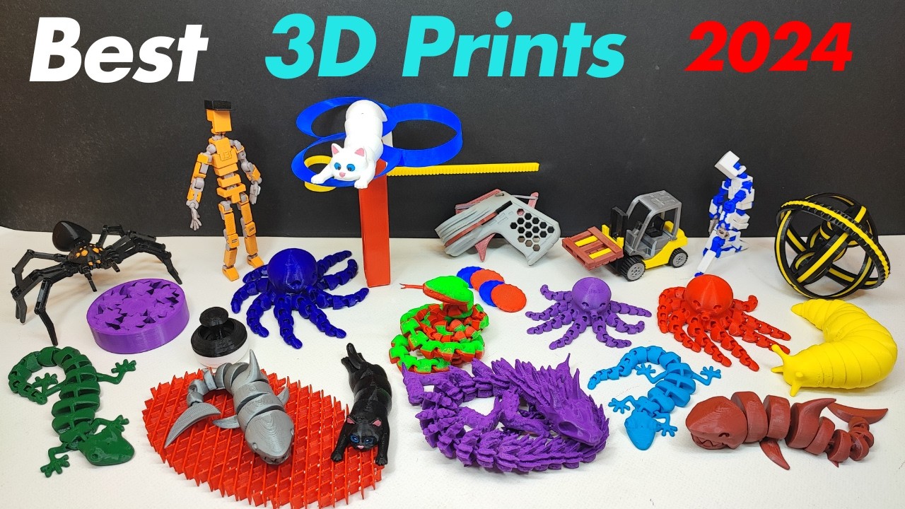 The Coolest Things to 3D Print _ Best of 2024