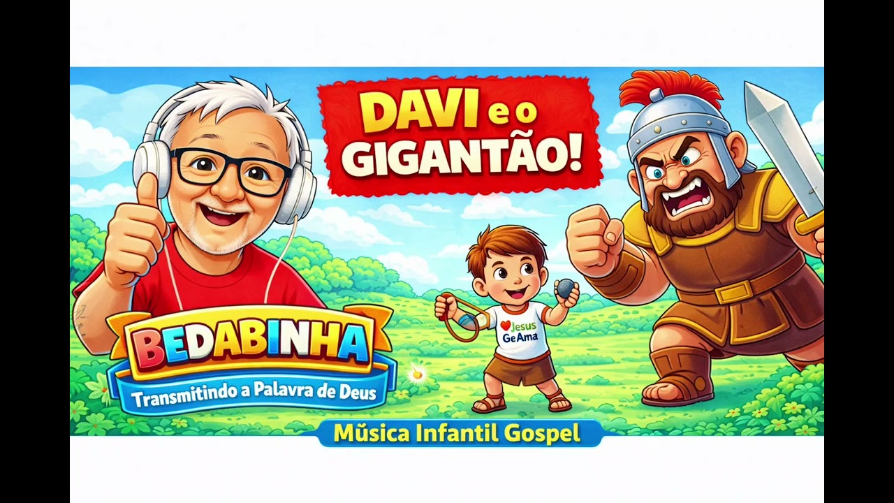 Davi e o Gigantão - Música Gospel Infantil 