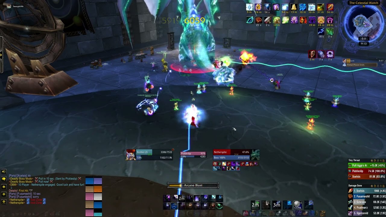 Netherspite Arcane Mage POV