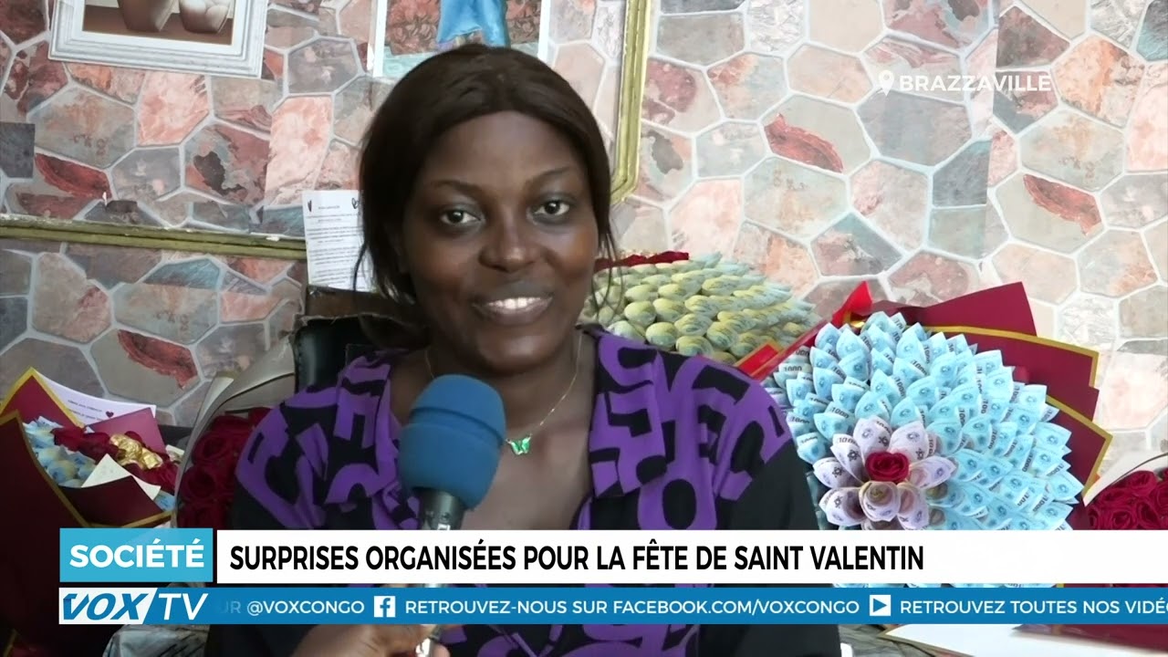 Surprises organisées pour la fêtes de Saint Valentin