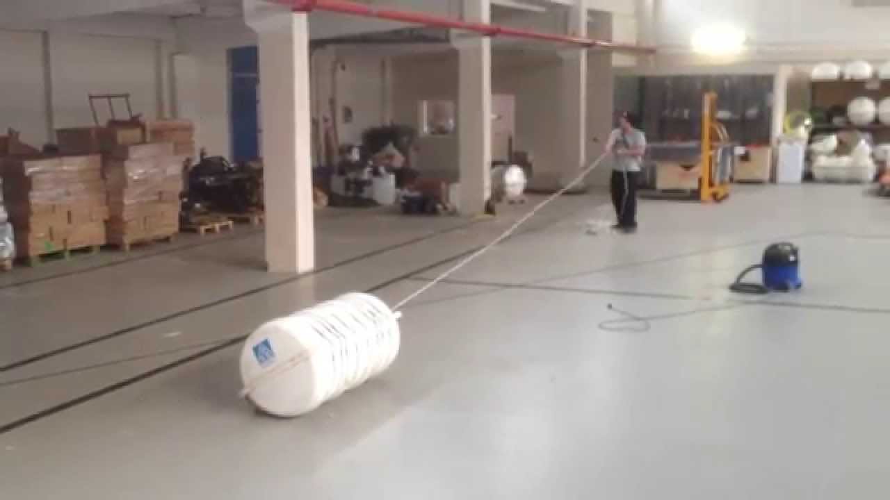 DSB extremely life raft inflation test
