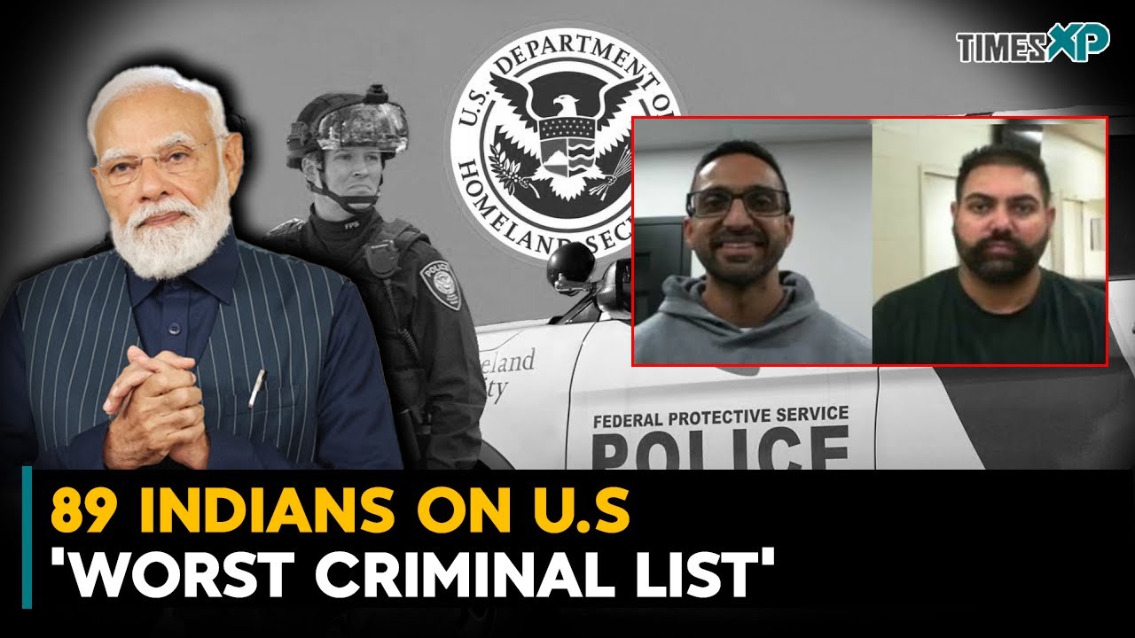 89 Indians On U.S. 'Worst Criminal List'| Indians In The U.S.