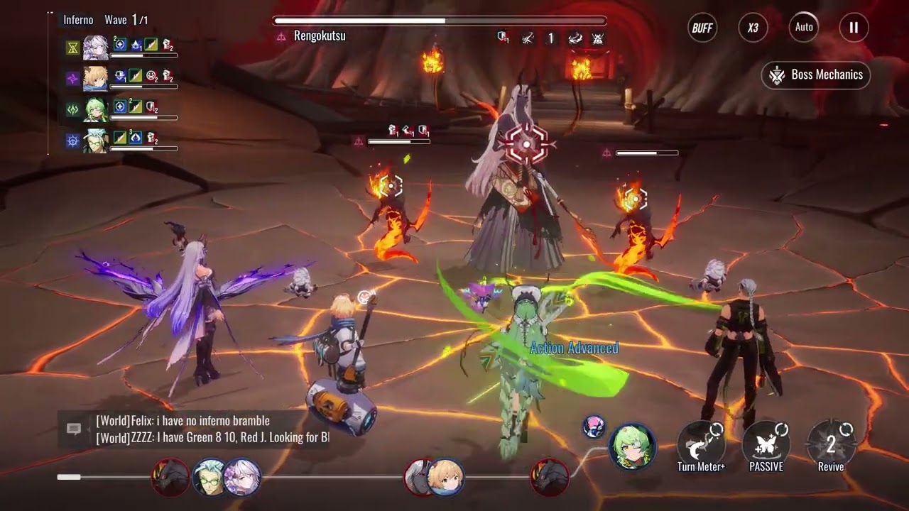 Etheria: Restart - Rengokutsu Inferno [4 - 5mins Run {no Lily}] (Stable)