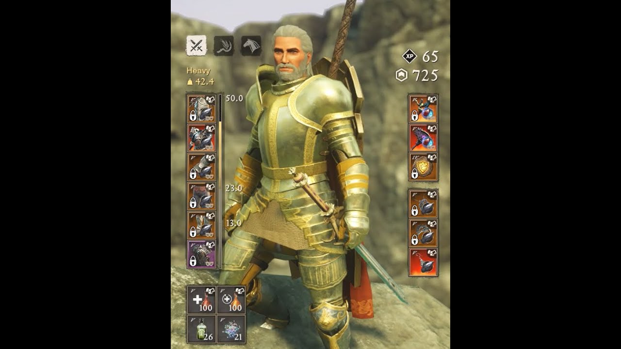 New World PVP FAT TANK Build + gameplay -- Sword and shield/Warhammer/Greatsword