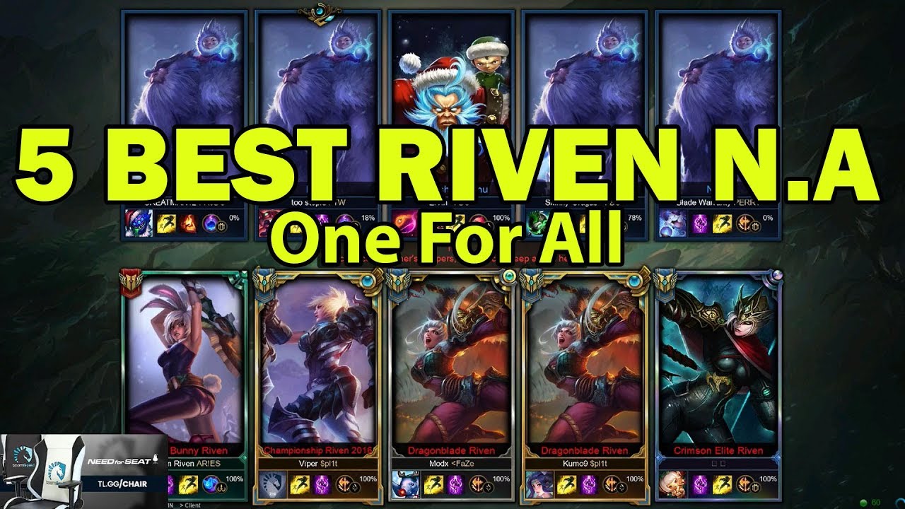 ( Viper , Box Box , Modx , Adrian Riven , Kumo9 ) Riven One For All - Riven vs NuNu