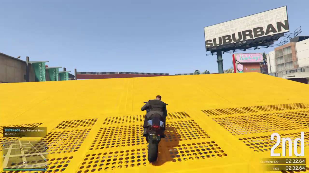 GTAO Stunts: High Flier | Pegassi Bati 801 (2:7)