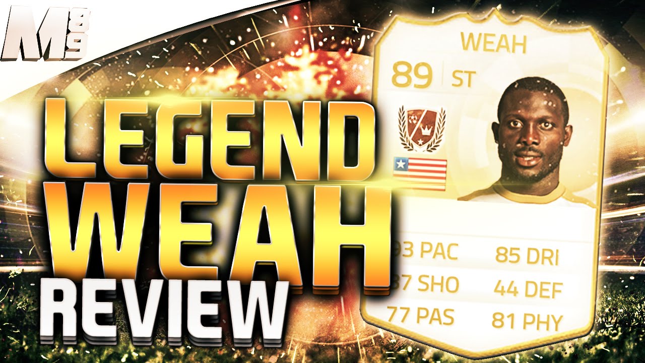 FIFA 15 UT - LEGEND WEAH || FIFA 15 Ultimate Team 89 Legend Player Review + In Game Stats
