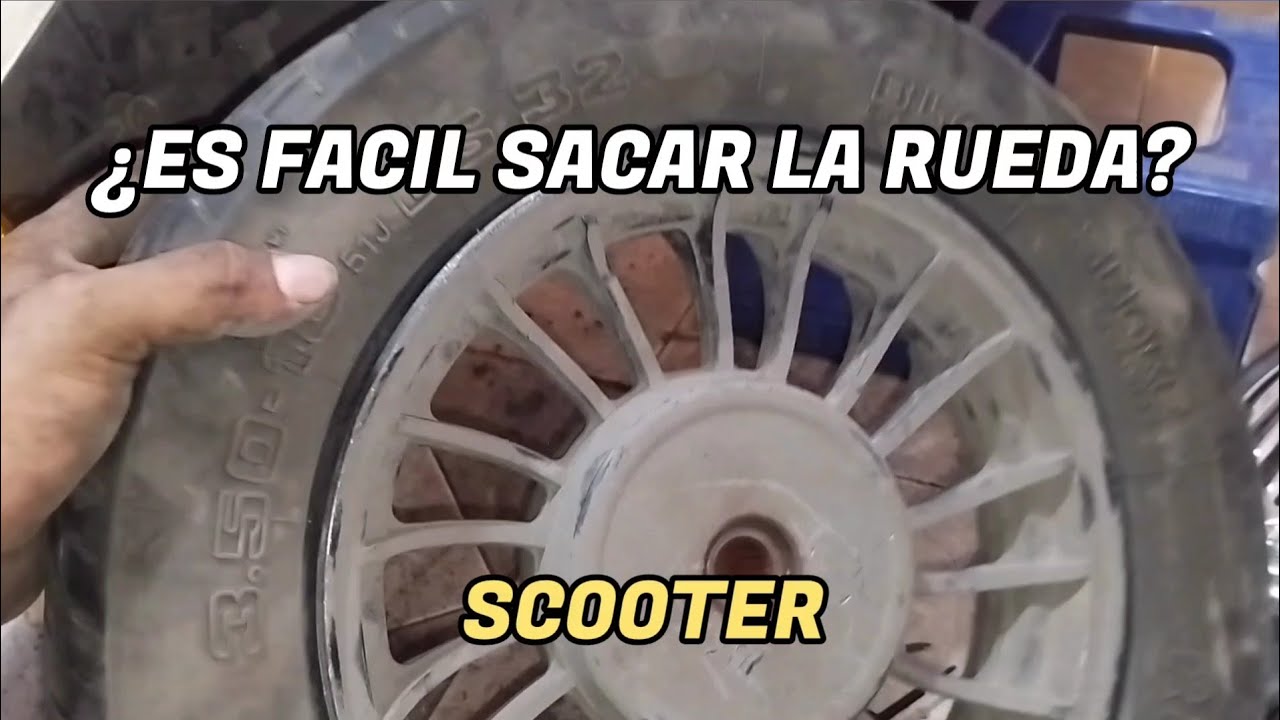 cómo sacar la rueda trasera de mí scooter  Zanella 150 beta tempo styler 125