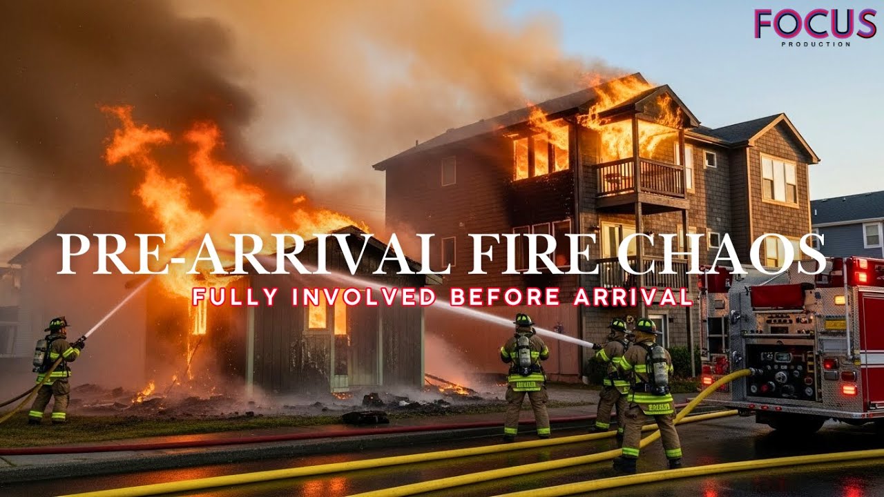 Pre-Arrival Fully Involved Structure Fire | Ortley Beach, New Jersey #firefighter #firerescue