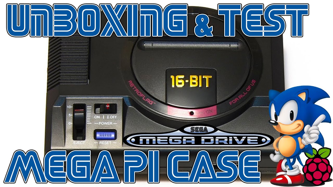 Test du MegaPi Case de RetroFlag - Sega MegaDrive Mini Classic !😉