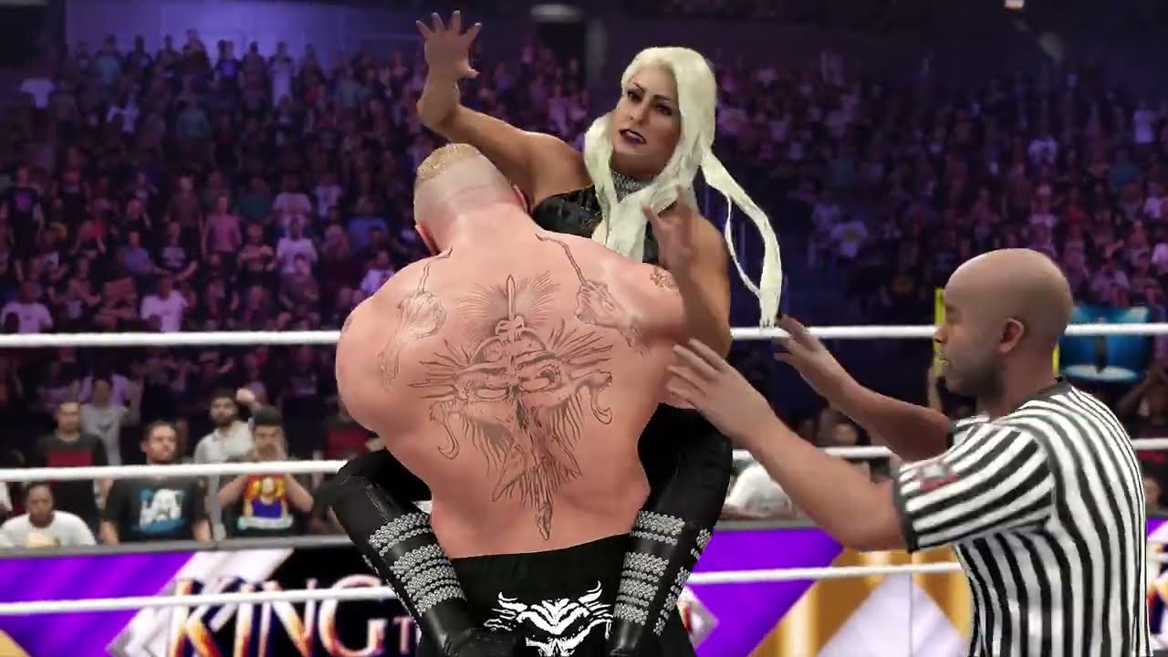 Brock Lesnar Vs Maryse | WWE | WWE 2K24 | The Gaming Gladiators