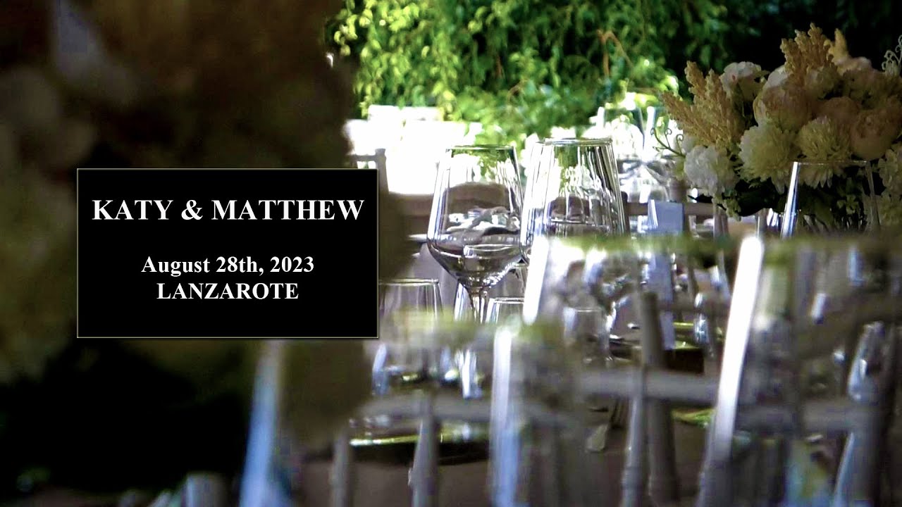 Katy & Matthew´s Wedding on the Island of Lanzarote, 2023