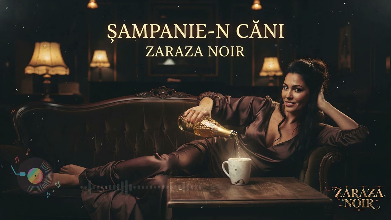 ZARAZA NOIR - ȘAMPANIE-N CĂNI | Official Audio