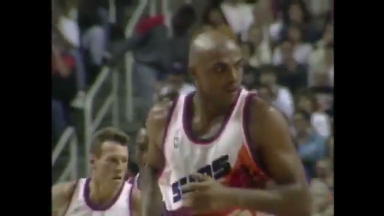 Charles Barkley's Suns debut 37 points 21 rebounds 8 assists