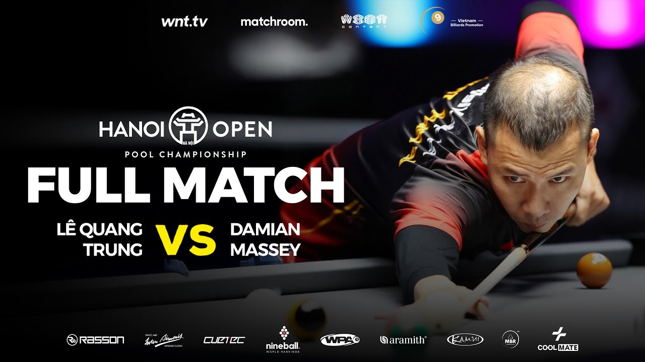 FULL MATCH: Lê Quang Trung vs Damian Massey | Hanoi Open Pool Championship 2025