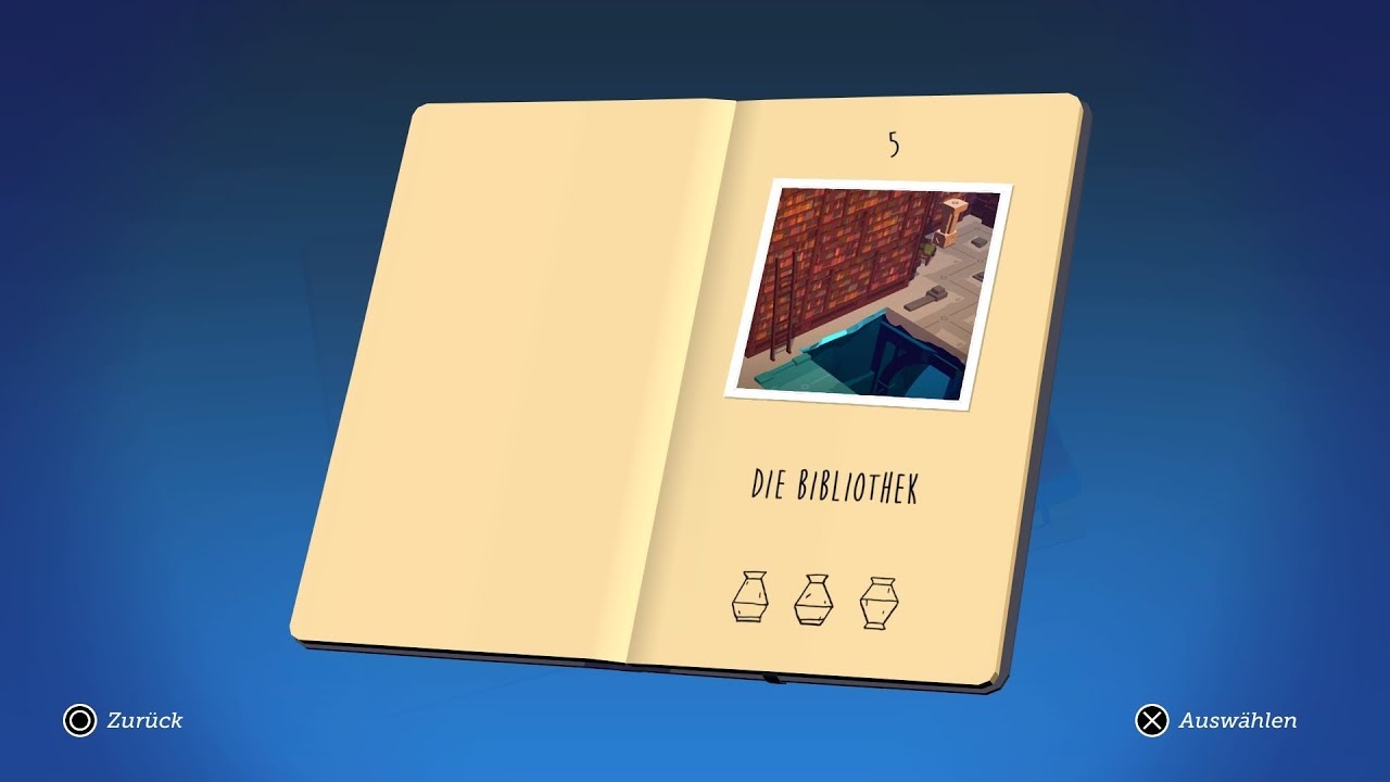 LARA CROFT GO 100% : Level 7-5 [Die Bibliothek]