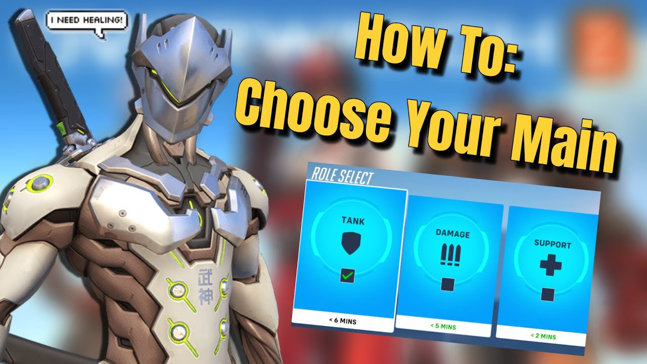 How To Choose Your Main in Overwatch 2 - Overwatch Guide