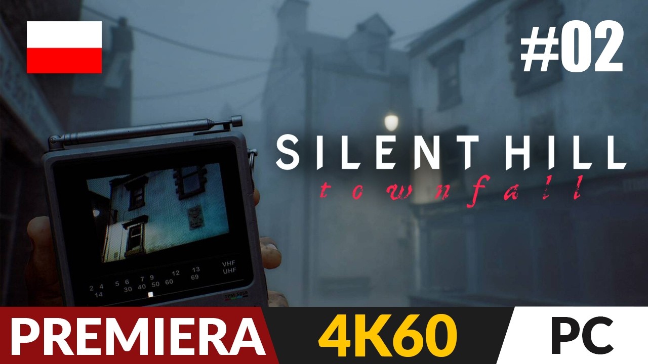 SILENT HILL: Townfall PL #2 📻 Wersja PC + pulsometr | Gameplay po polsku 4K