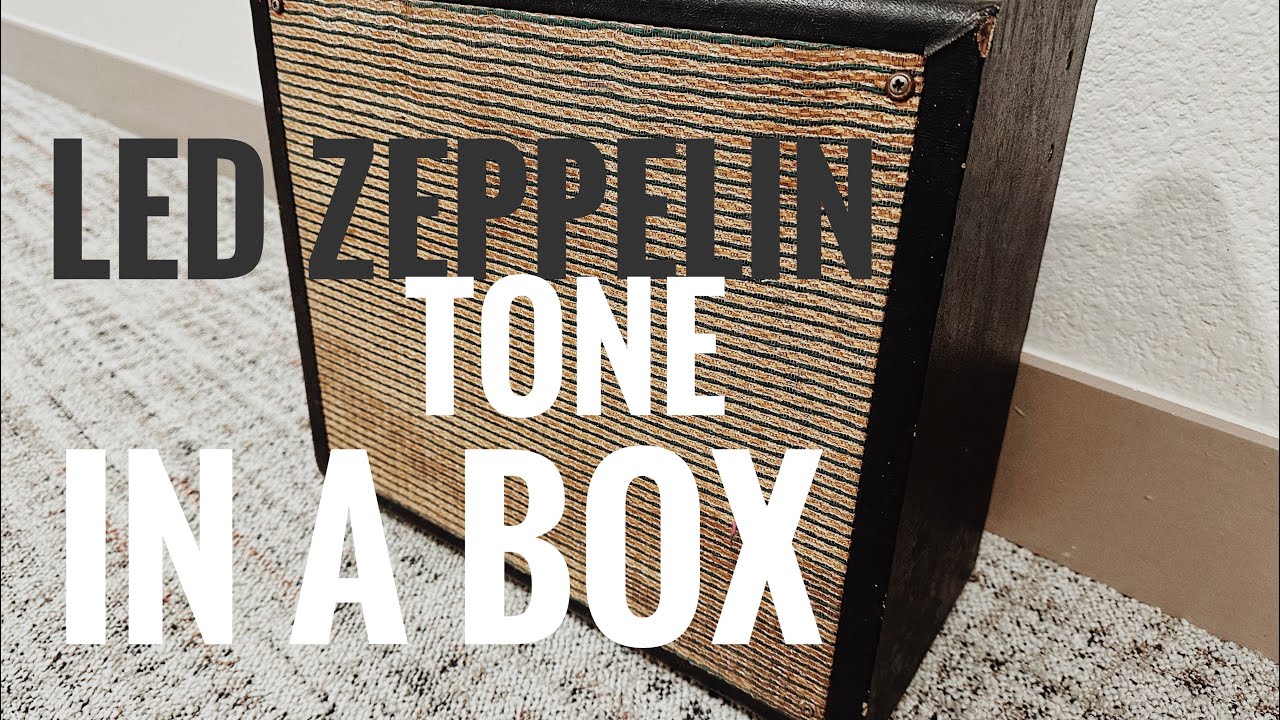 This Airline branded Supro 1624T NAILS Led Zeppelin tone!!