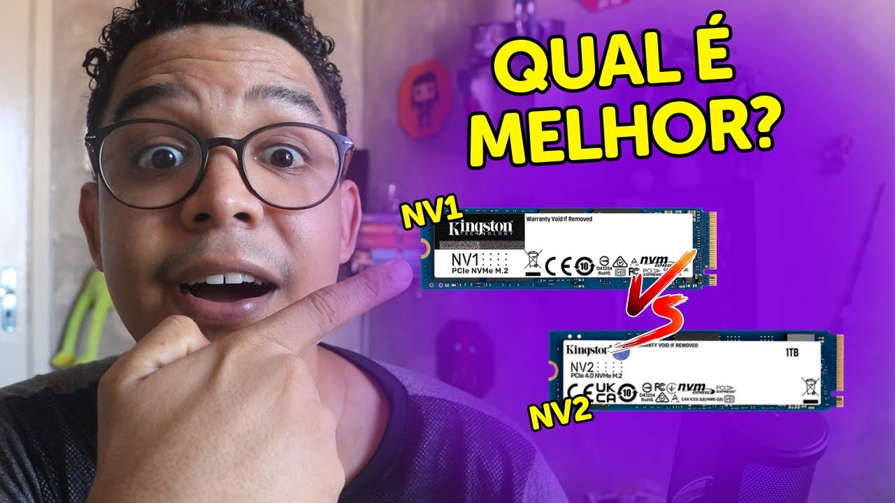 SSD Kingston NV1 VS NV2: Qual &Eacute; O MELHOR SSD NVME? Qual &eacute; o MELHOR CUSTO BENEF&Iacute;CIO? #GFresponde