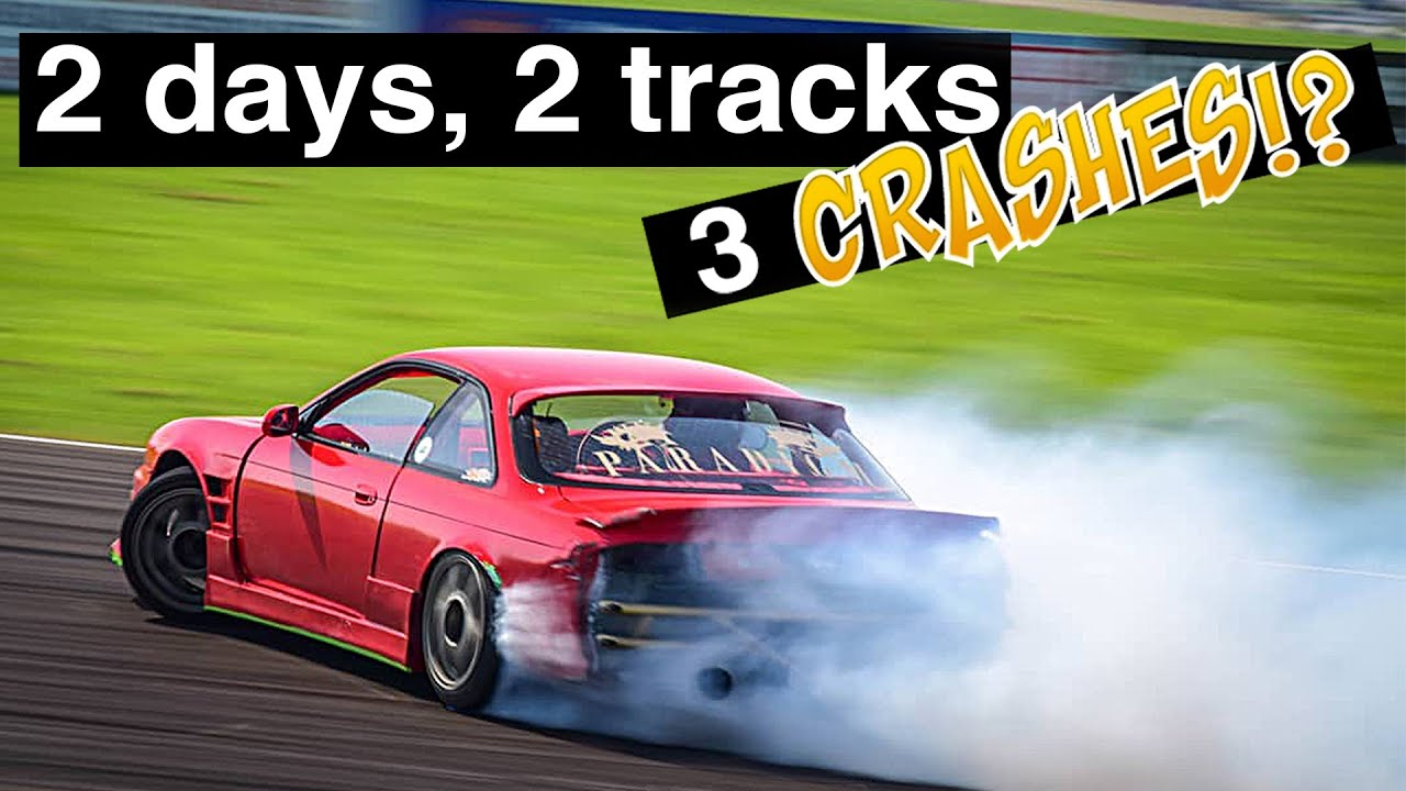 CRASHING my SR20DET S14 Silvia Drift Car!