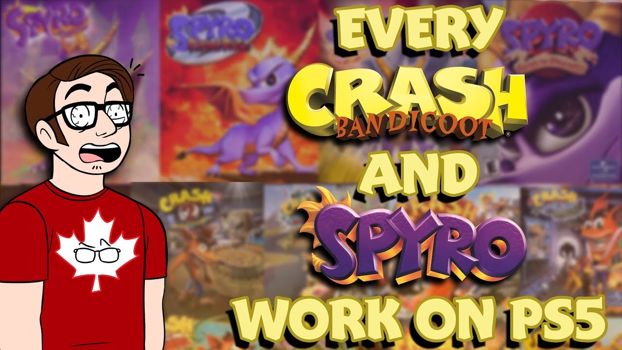 All Crash and Spyro Games Work on PS5?!?