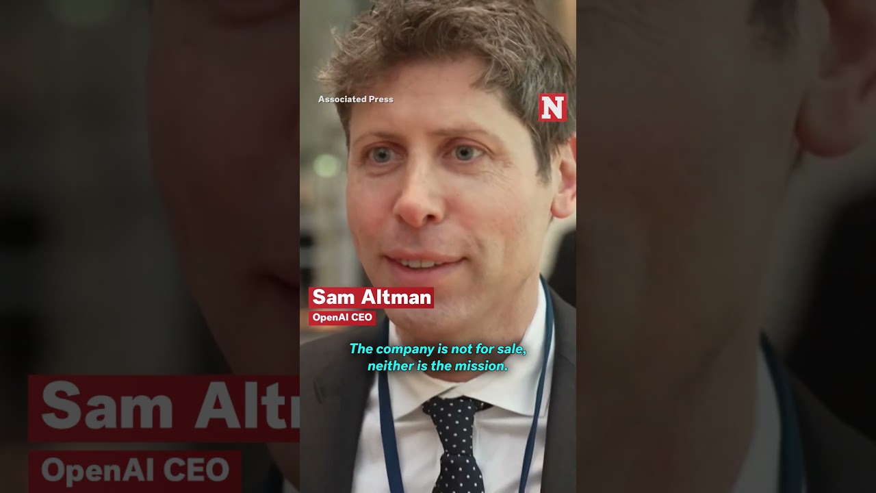 Sam Altman Says OpenAI &lsquo;Not For Sale&rsquo; Despite Musk&rsquo;s $100 Billion Offer