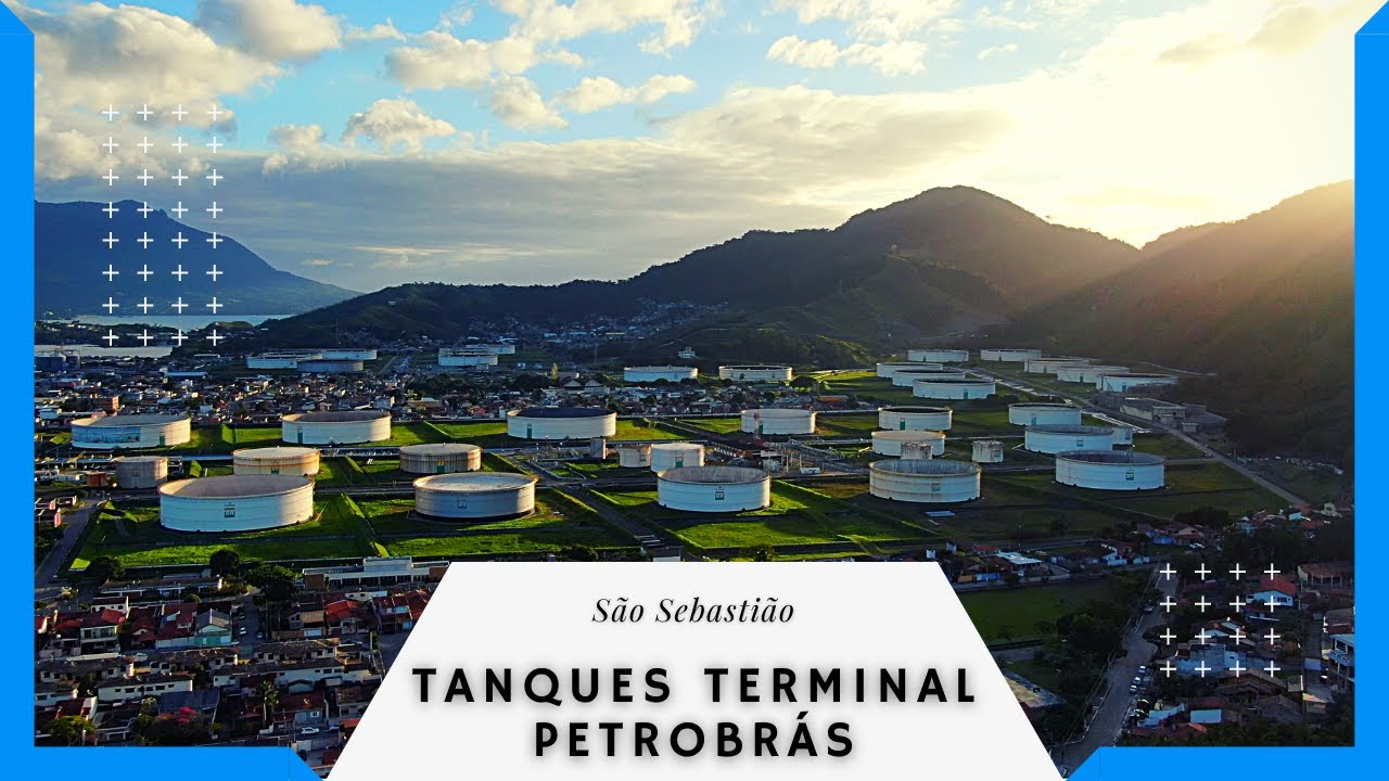 SÃO SEBASTIÃO LITORAL NORTE DE SÃO PAULO | TANQUES TERMINAL PETROBRÁS | DRONE