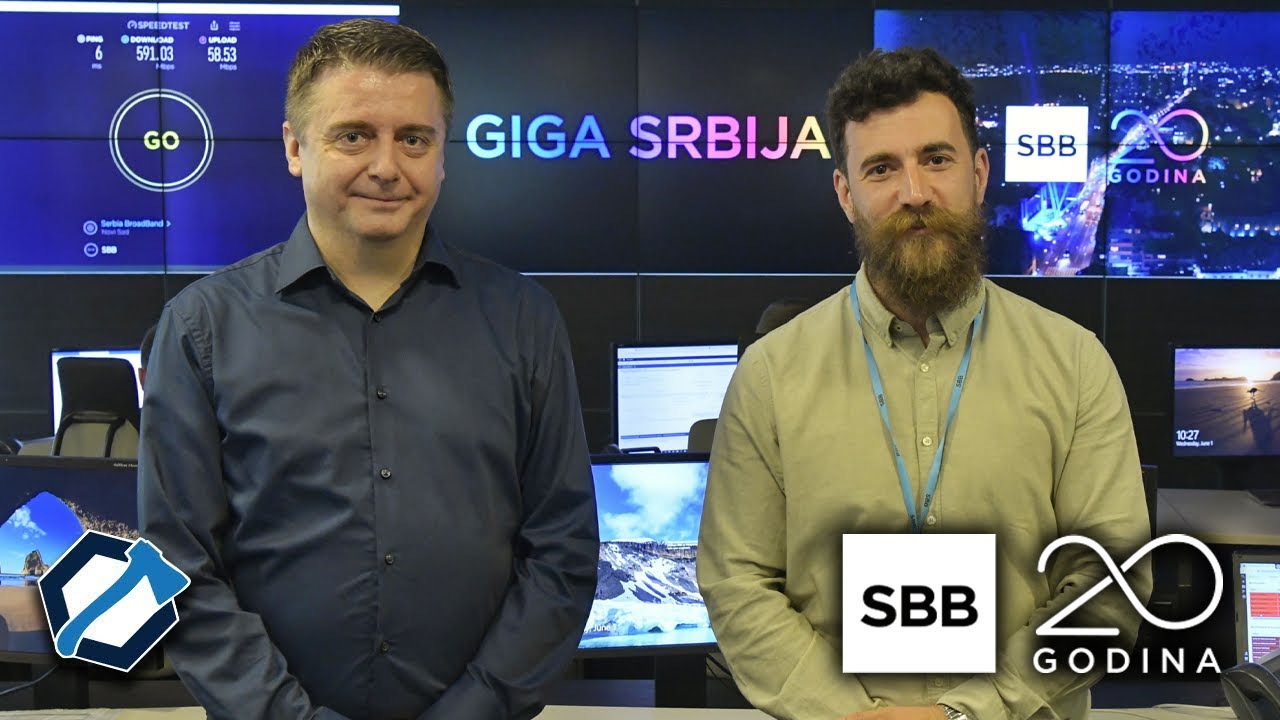 SBB POVEĆAO BRZINE! USKORO 10Gbit MREŽA! 20 godina - VLOG