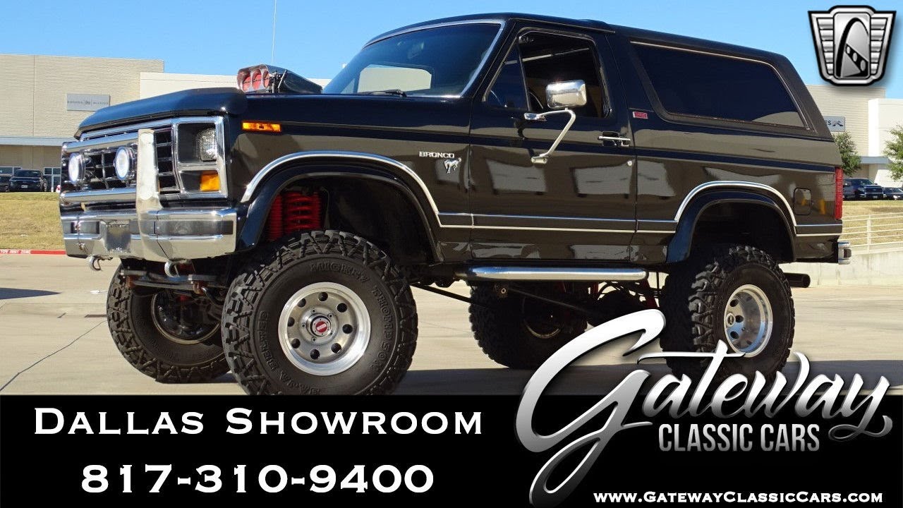 1981 Ford Bronco Big Block Supercharged #1451-DFW Gateway Classic Cars of Dallas