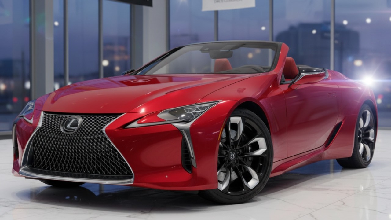 Luxury Meets Launch Power 😳 LC 500 Convertible Test