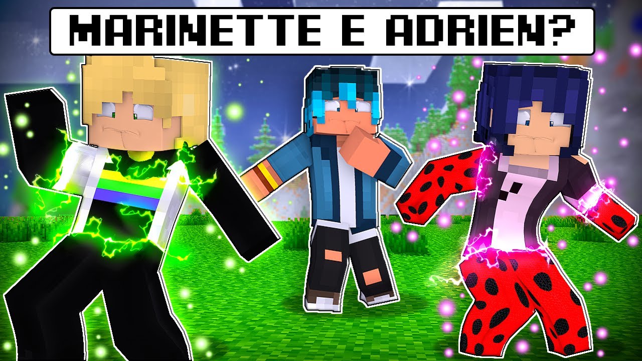 Minecraft: O LUKA DESCOBRIU AS IDENTIDADES DA LADYBUG E DO CAT NOIR ‹ MUNDO GALATICO ›
