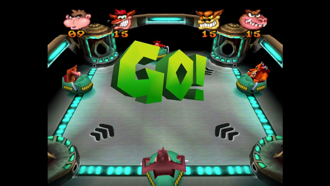 Crash Bash - Full Gameplay (1 Player 200%) with Rillaroo