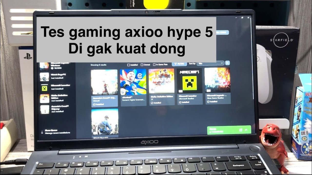Test gaming axioo hype 5 part 1000