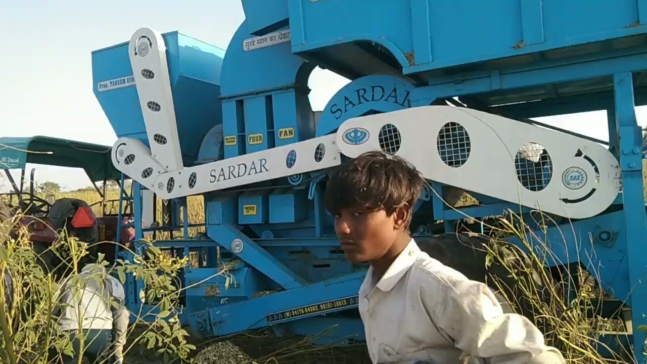 तुवर में डबल टेक thresar का उपयोग 