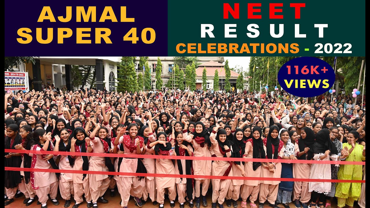 NEET Results 2022 | Ajmal Super 40 |  Maulana Badruddin Ajmal | Cake Cutting Ceremony