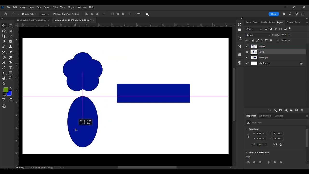 Photoshop layers and shortcuts