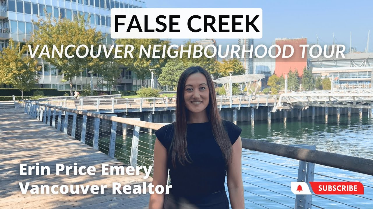 Why live in False Creek | Neighborhood Tour | Vancouver, BC Canada