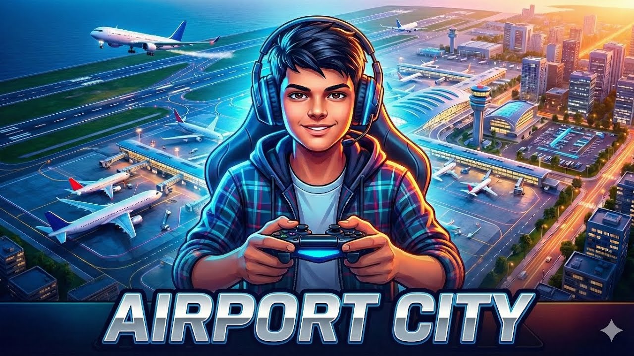Mene Shuru Kiya Apna Pehla Airport! ✈️ | Airport City Gameplay #1
