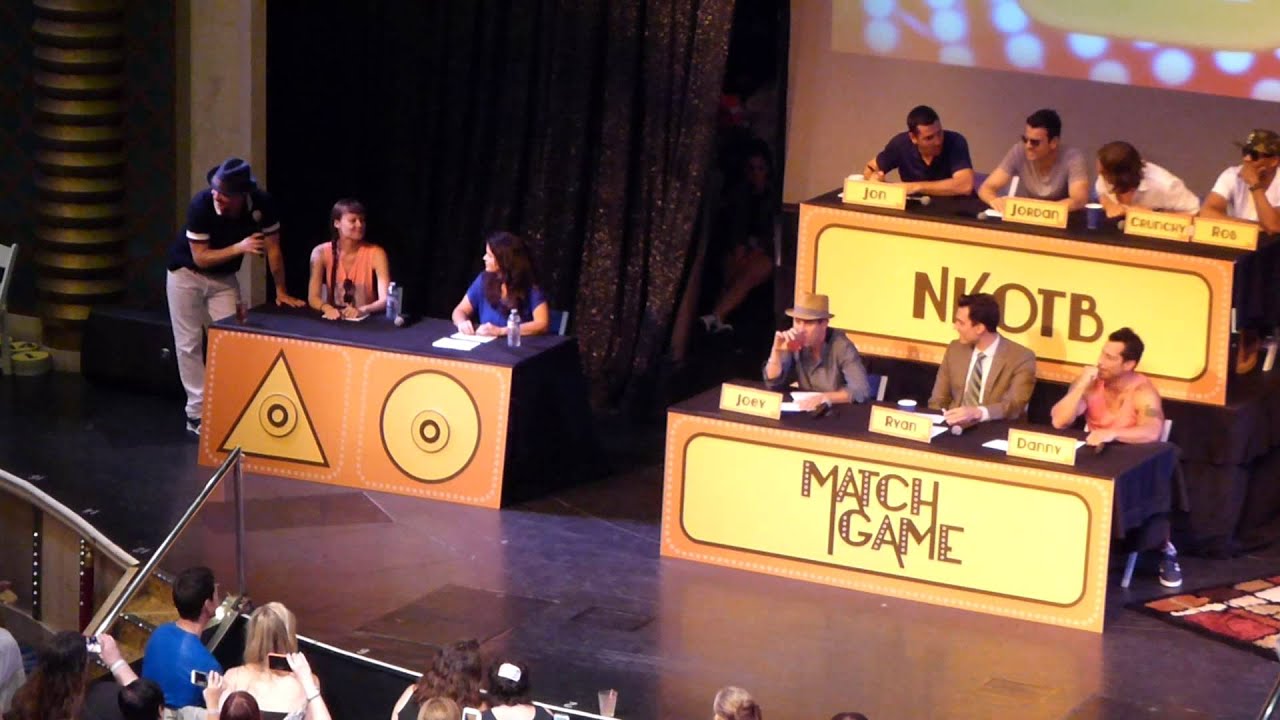 NKOTB cruise 2015 Game show - Group B